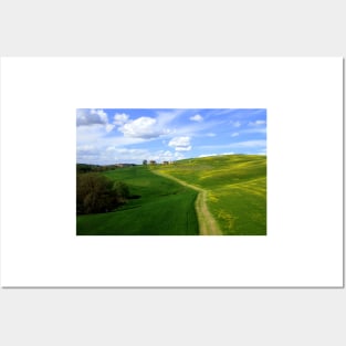 Tuscany landscapes Posters and Art